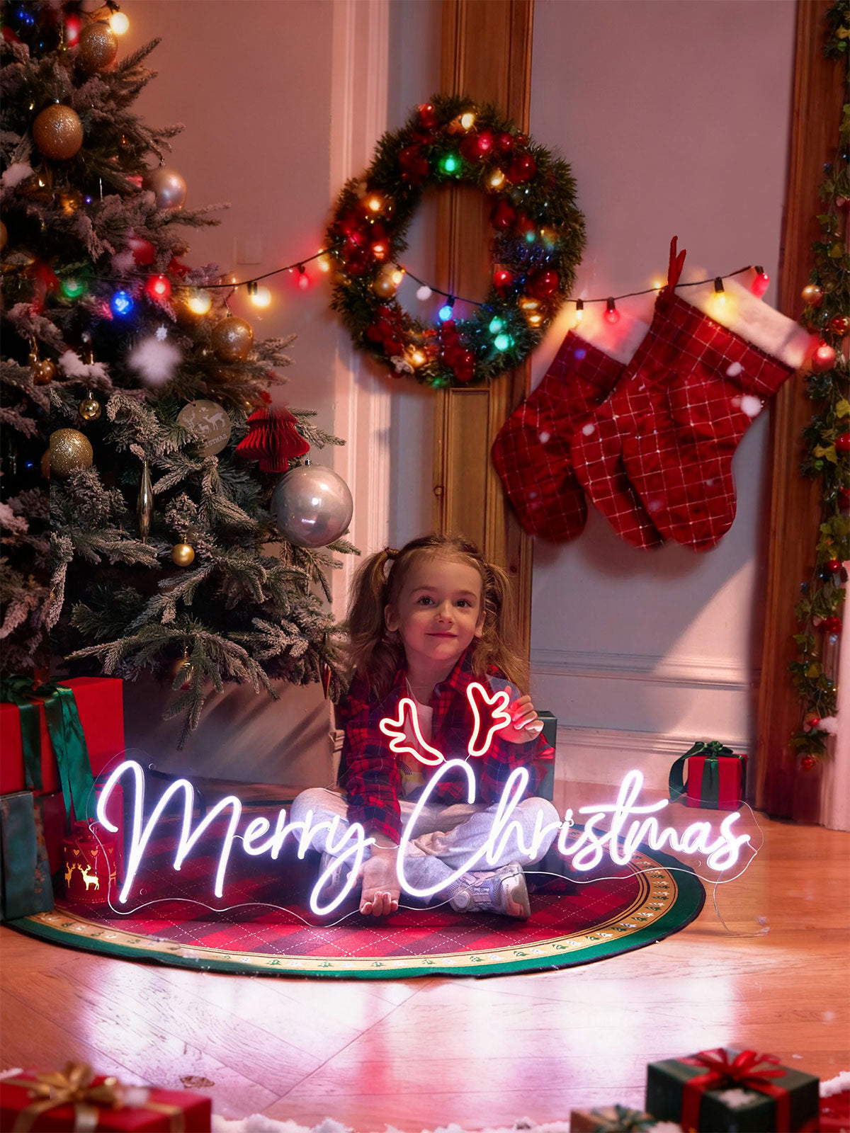 Merry Christmas Neon Sign For Home Decor