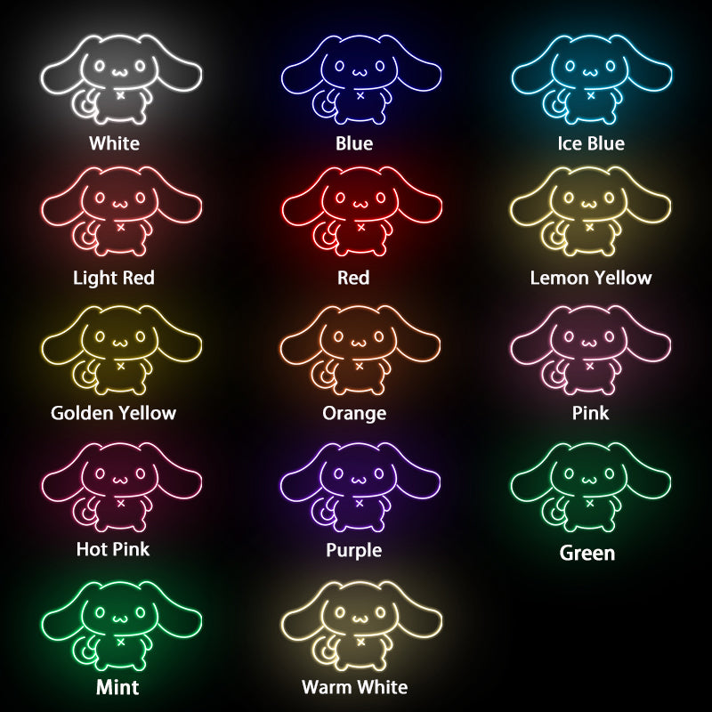 Cinnamoroll Neon Sign For Teens