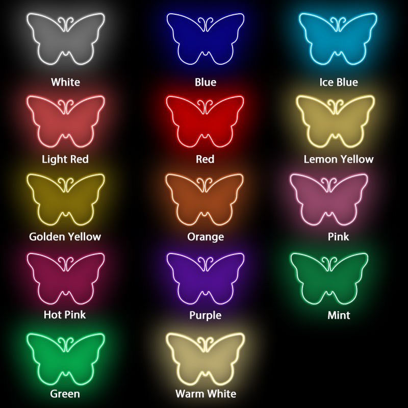 Butterfly Neon Sign For Home Decor