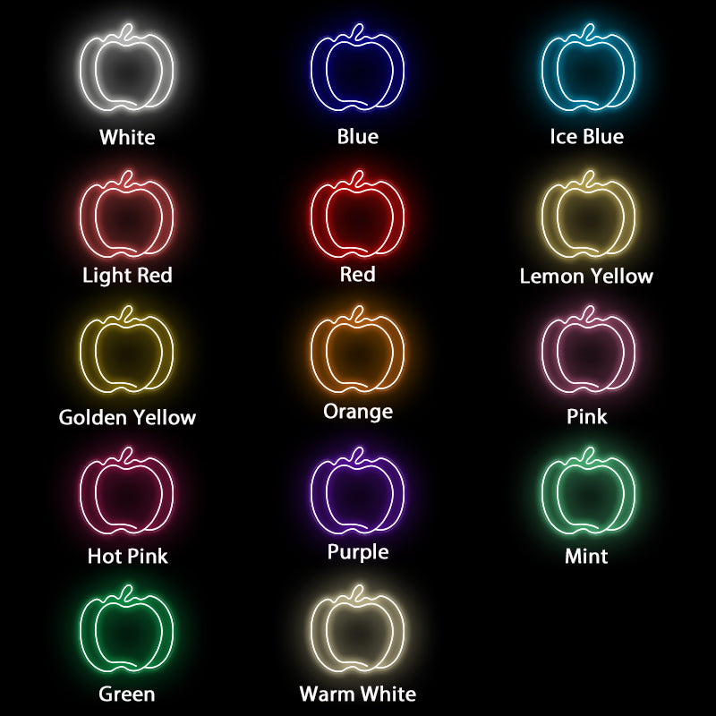 Fall Pumpkin Neon Sign For Home Decor