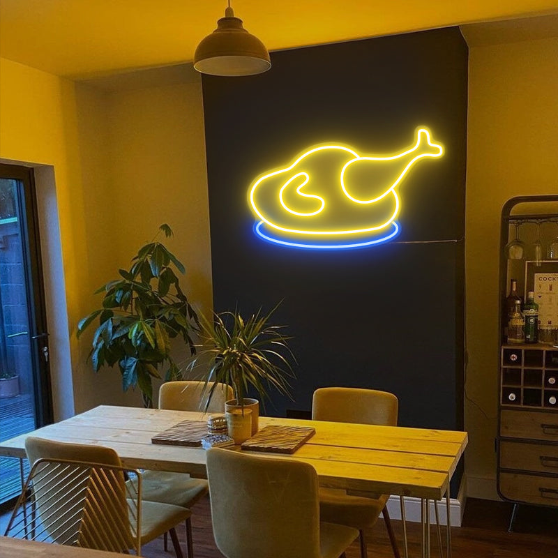 Thanksgiving Turkey Neon Sign For Home