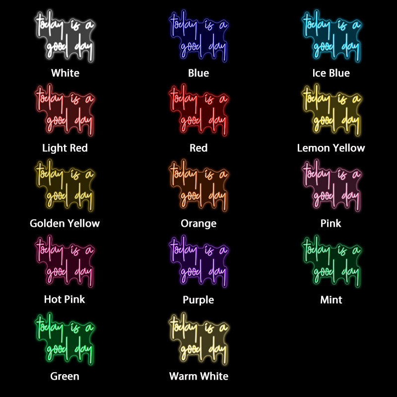 Dnes Je Dobrý Den Neonový Nápis