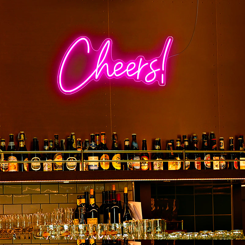 Cheers Neon Sign For Home Bar