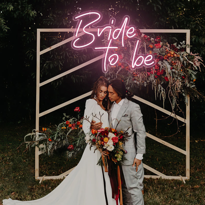 Bride To Be neon light