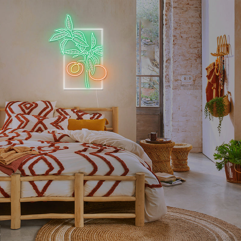 plant neon sign for bedroom