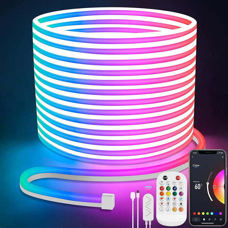 RGB color led neon lights with remote control