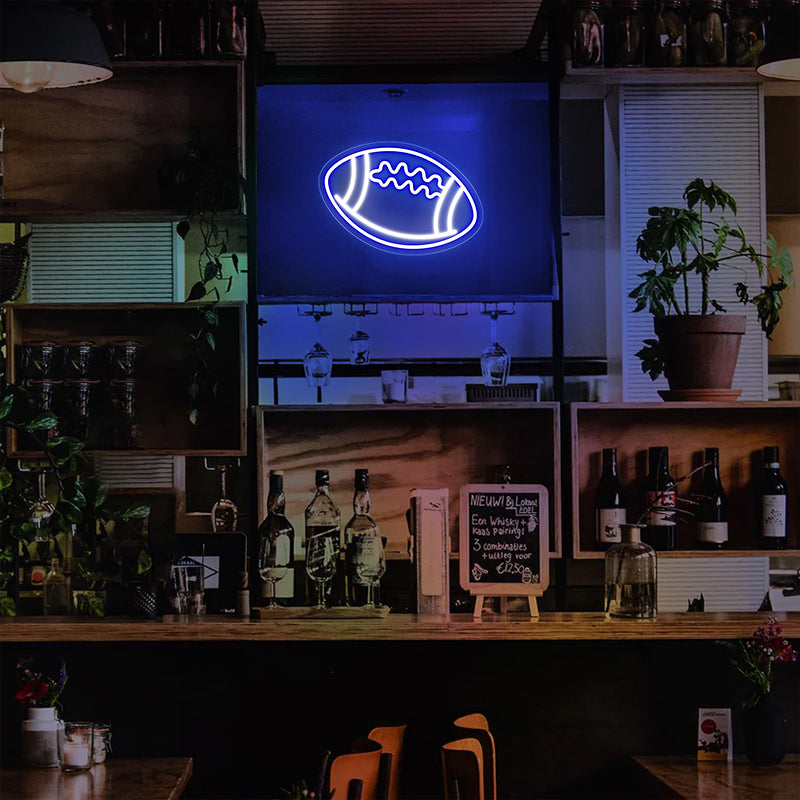Retro Neon Signs Football