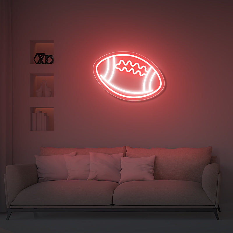 Retro Neon Signs Football