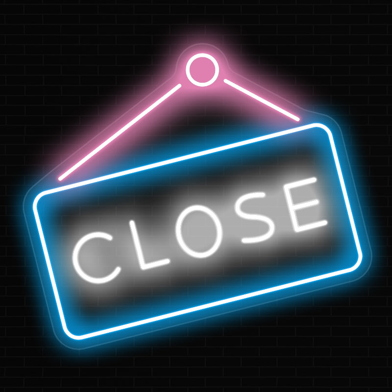 Shop Closed Sign For Window