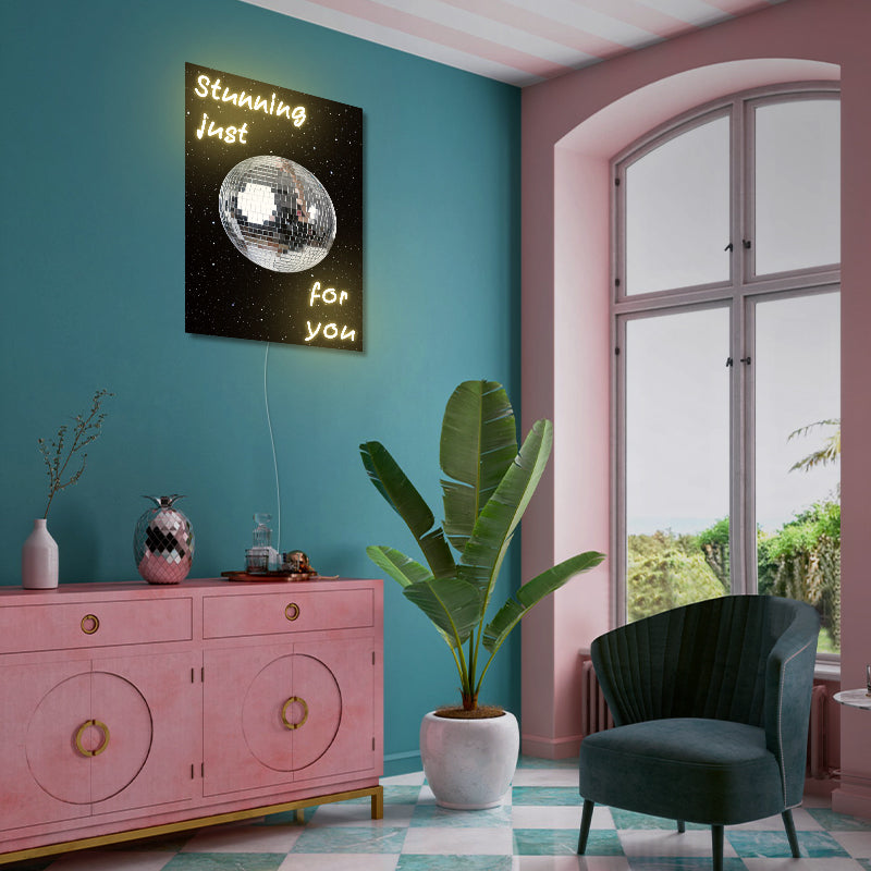 Atemberaubendes „Nur für Dich“-Neonschild