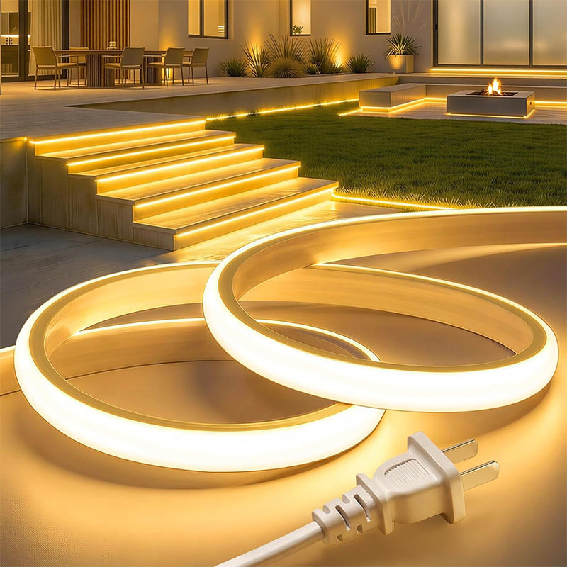 120V COB LED Strip Lights Plug-in