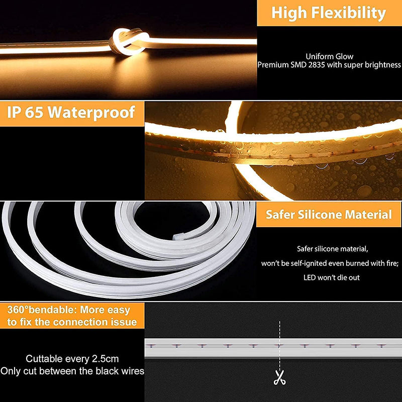 IP 65 Waterproof Dimmable LED Strip Lights