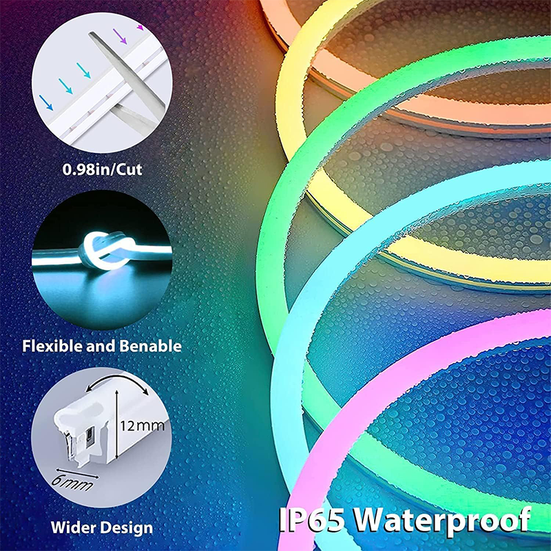 Waterproof RGB LED Strip Lights For Decor
