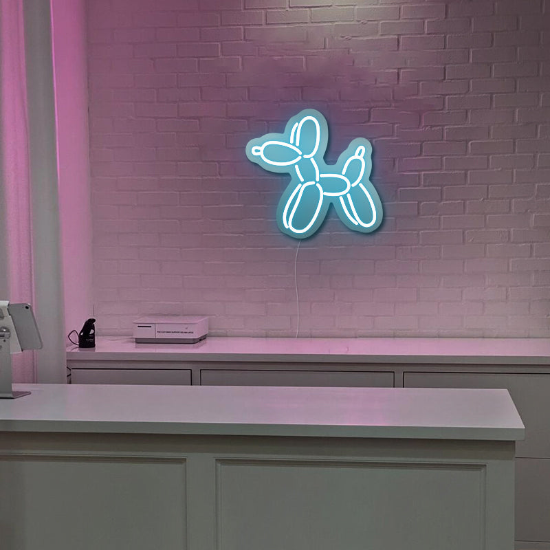 Balloon Dog Neon Sign For Dorm Room