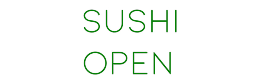 CUSTOM DESIGNED: Sushi
open