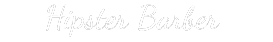 CUSTOM DESIGNED: Hipster Barber