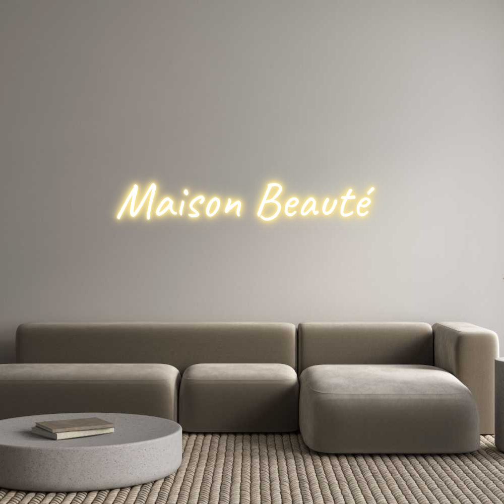 CUSTOM DESIGNED: Maison Beauté