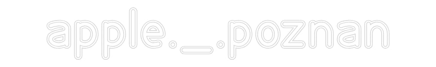 CUSTOM DESIGNED: apple._.poznan