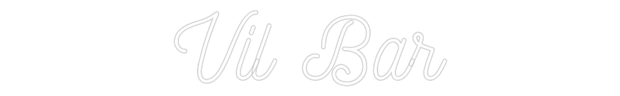 CUSTOM DESIGNED: Vil Bar