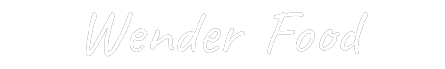 CUSTOM DESIGNED: Wender Food