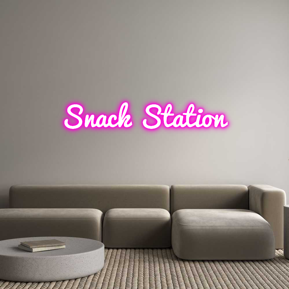 CUSTOM DESIGNED: Snack Station