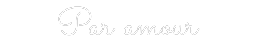 CUSTOM DESIGNED: Par amour