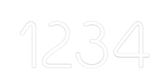 CUSTOM DESIGNED: 1234