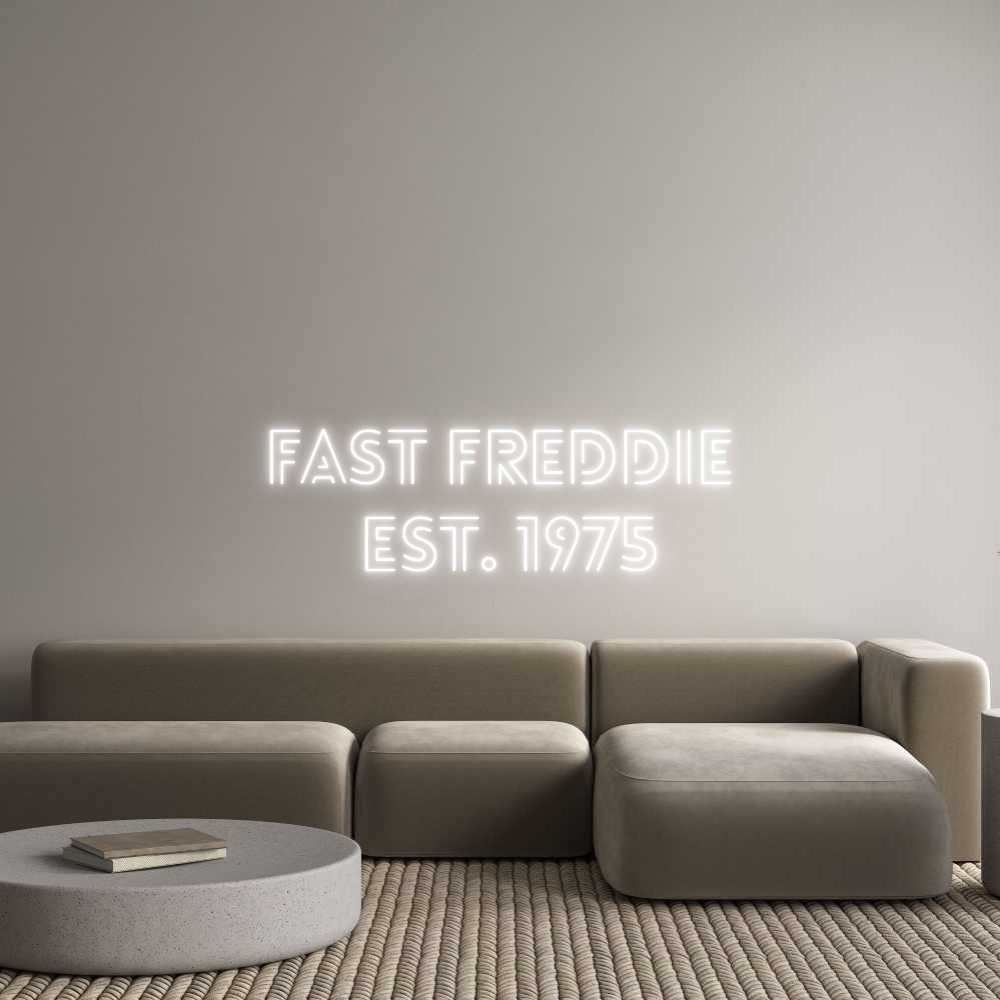 CUSTOM DESIGNED: Fast Freddie ...