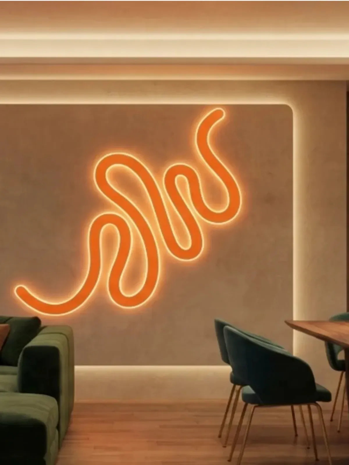 Lamomo LED strip lighting for wall