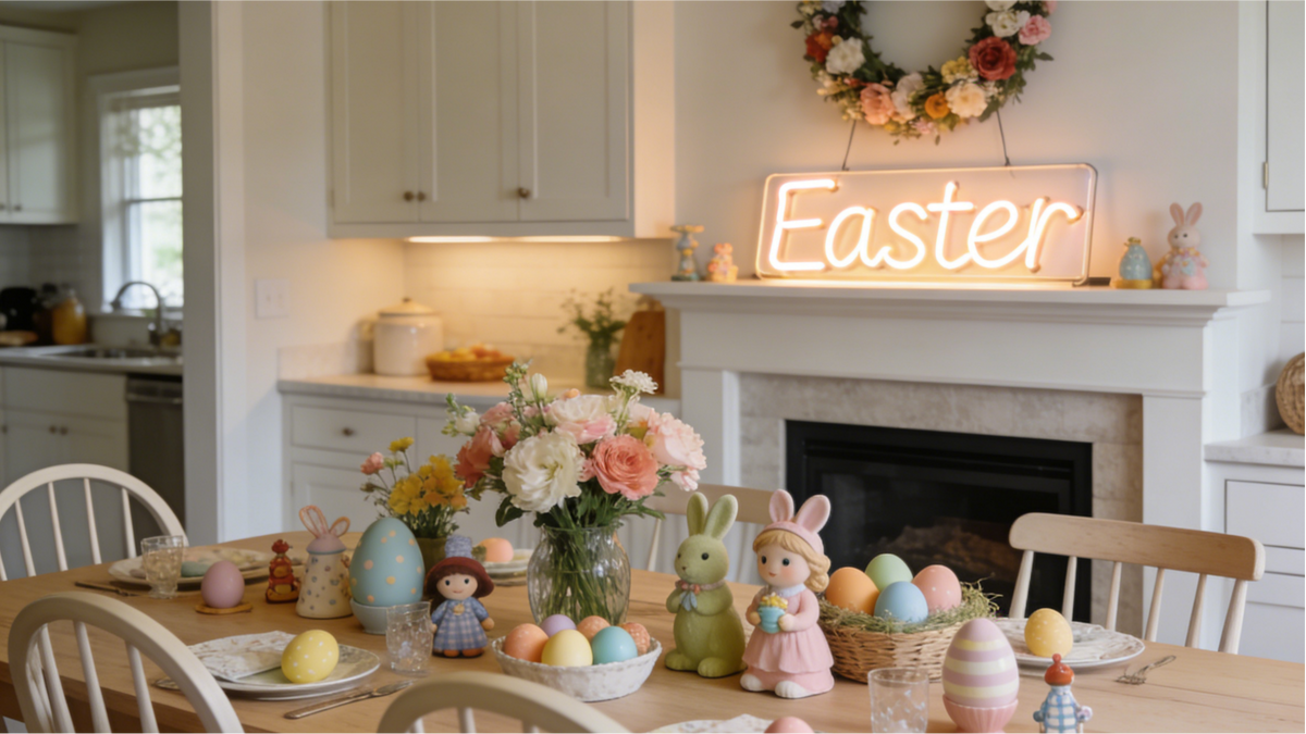How to Decorate Easter Moment with Custom Neon Signs
