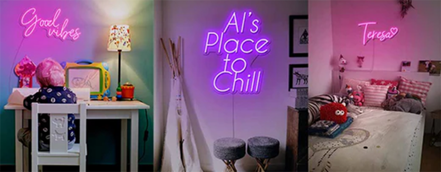 Trendy Neon Signs: Brightening Your Summer Home Decor