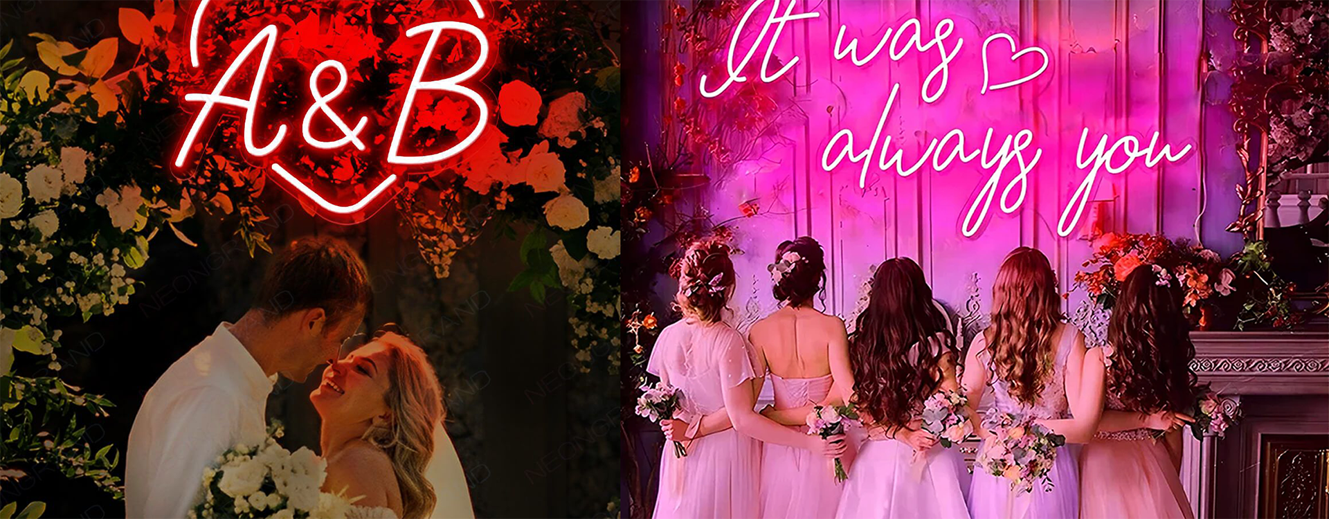 25 Neon Wedding Sign Ideas to Brighten Your Celebration