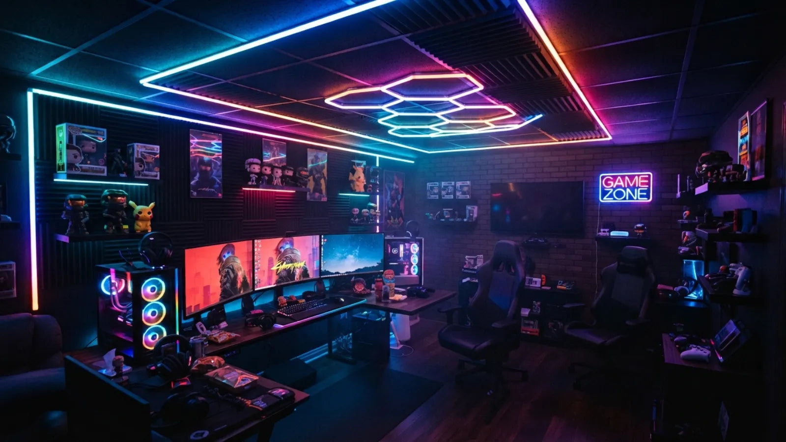 RGB LED strip lights