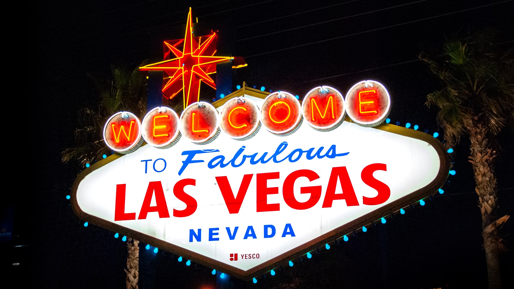 Welcome to Fabulous Las Vegas Neon Sign