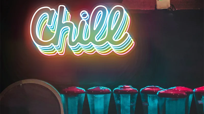 neon fashion sign