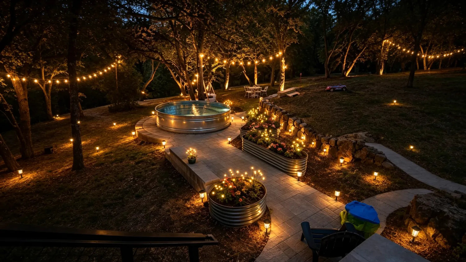 patio lighting ideas