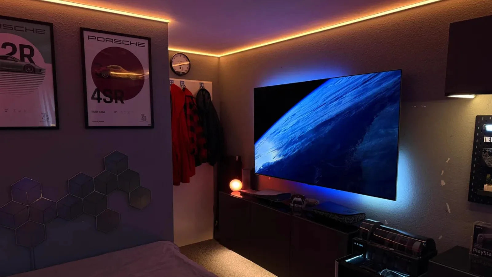 single colorLED strip lights