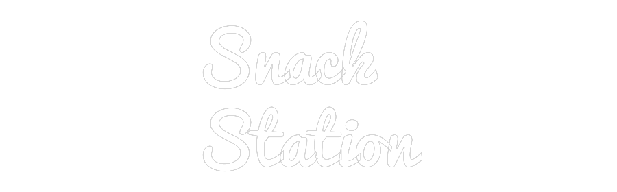 CUSTOM DESIGNED: Snack
Station