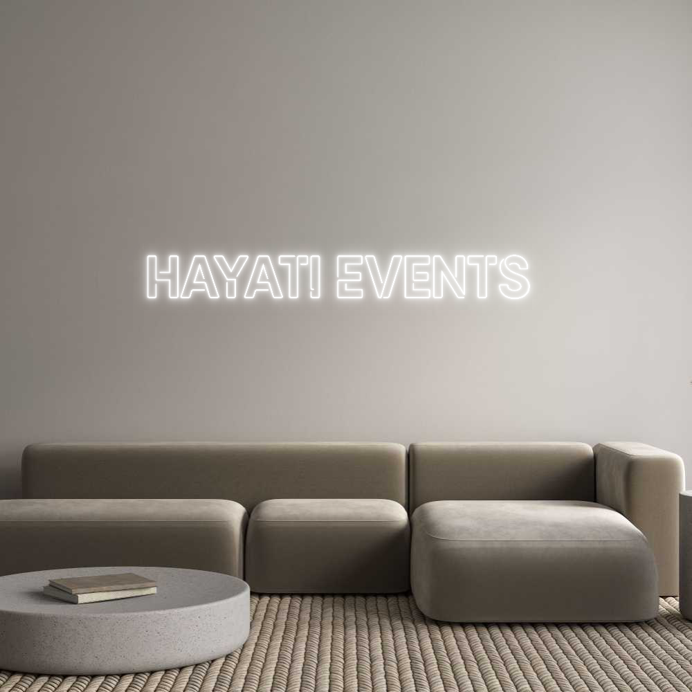 INDIVIDUELL ENTWICKELT: Hayati Events