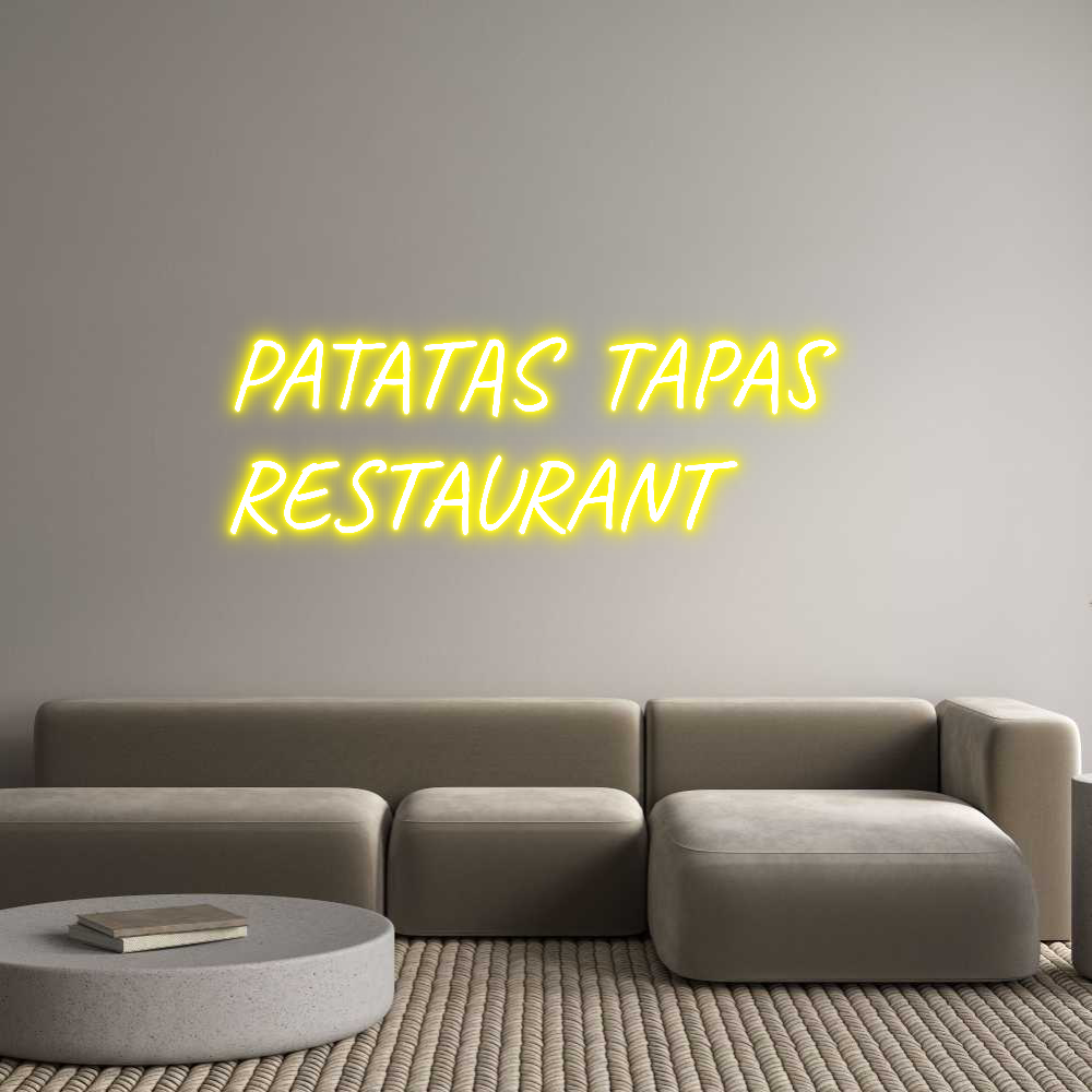 CUSTOM DESIGNED: PATATAS TAPAS...