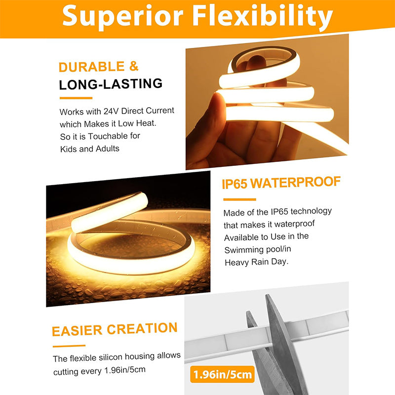 10M-Warm-White-COB-LED-Strip-Light-Superior-Flexibility