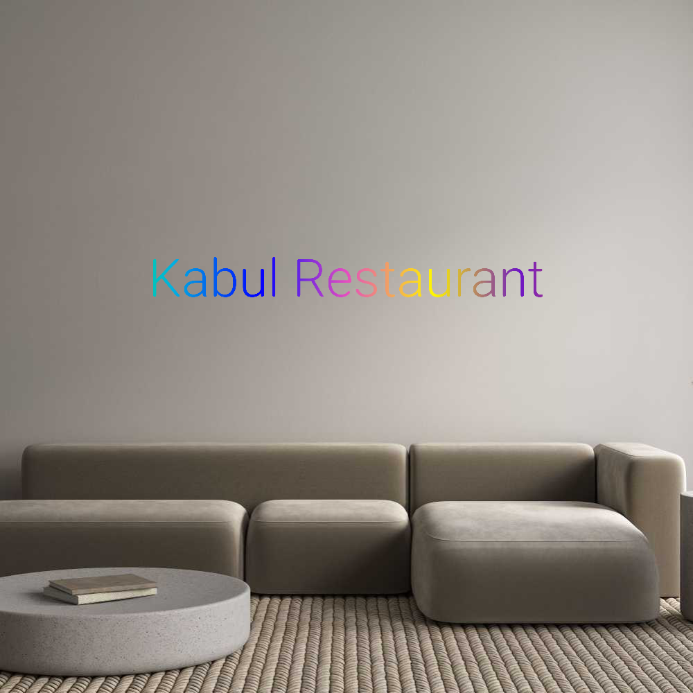 CUSTOM DESIGNED: Kabul Restaur...