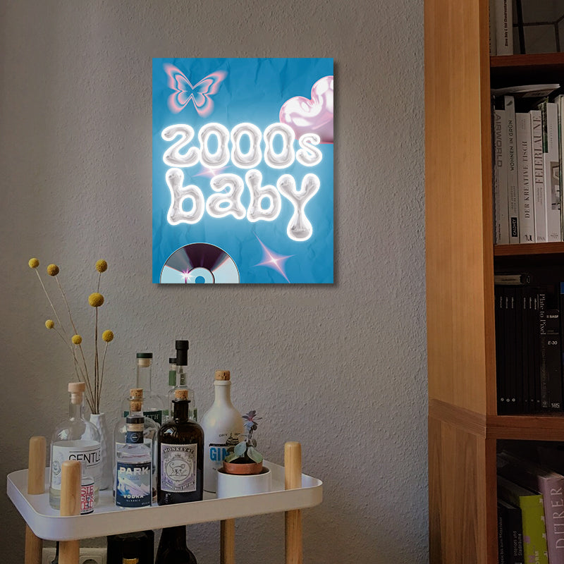 2000s Baby Neon Sign