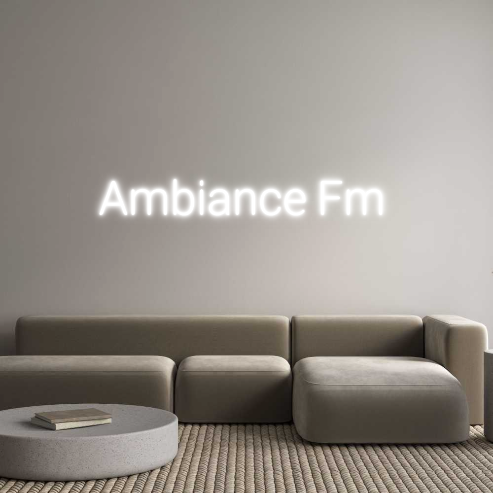 CUSTOM DESIGNED: Ambiance Fm