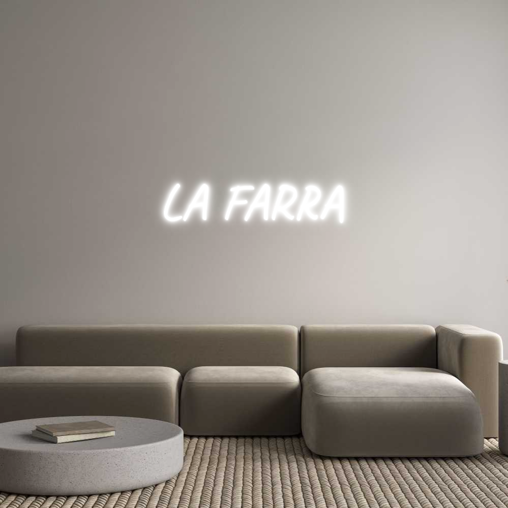 CUSTOM DESIGNED: LA FARRA