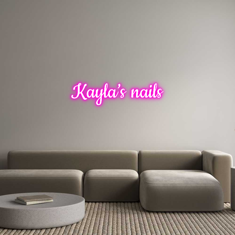 CUSTOM DESIGNED: Kayla’s nails