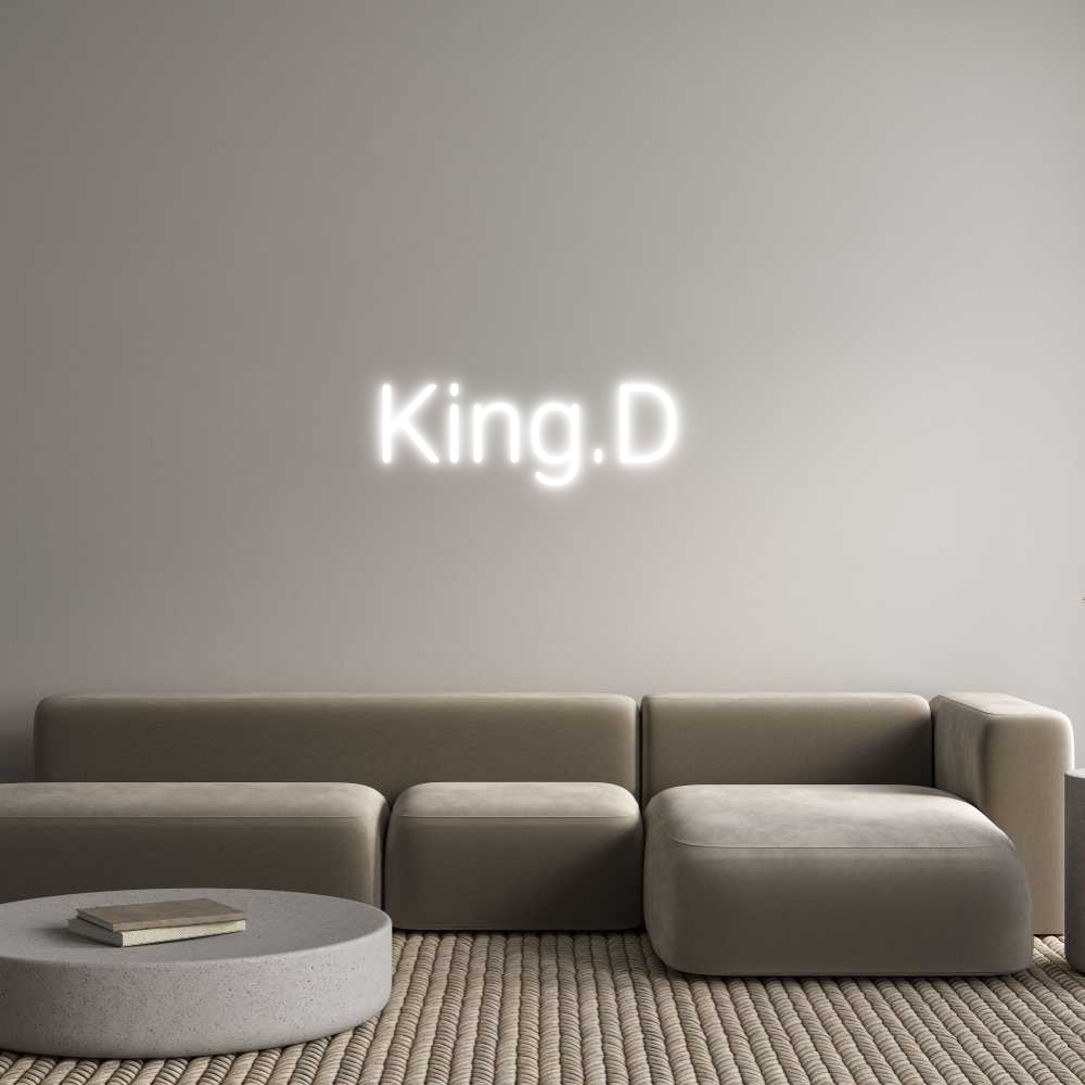 CUSTOM DESIGNED: King.D