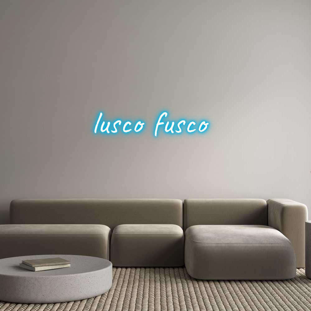 CUSTOM DESIGNED: lusco fusco