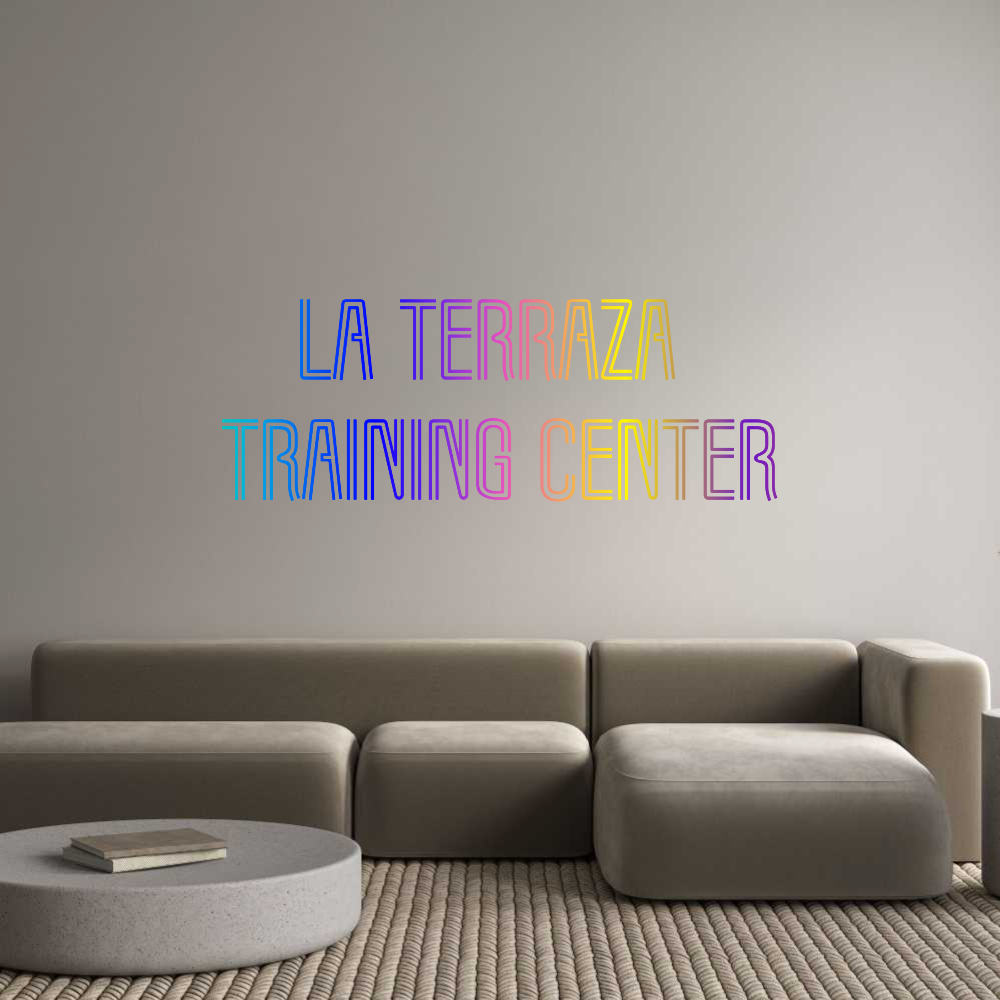 CUSTOM DESIGNED: La terraza 
...