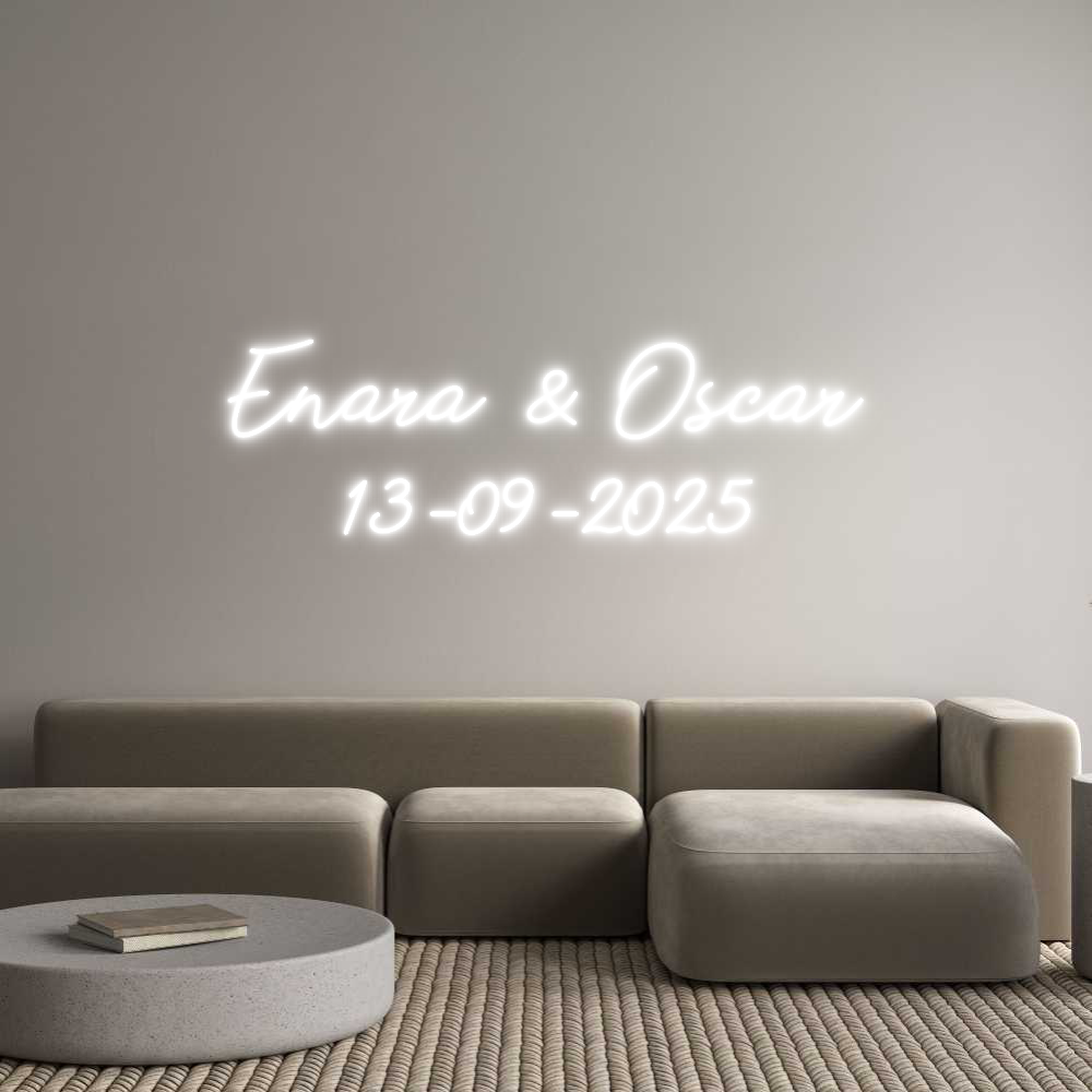 CUSTOM DESIGNED: Enara & Oscar...